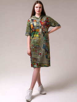 Летнее платье 2024 Витражи Миро