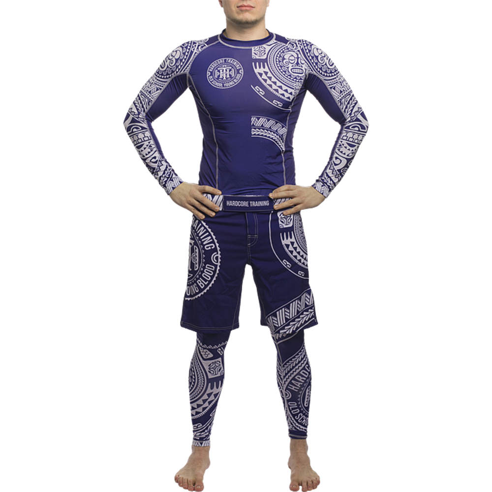 Рашгард HT Ta moko Blue