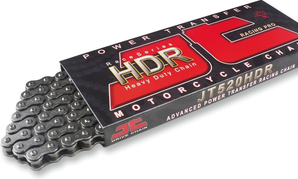 Цепь 520HDR 120SL без сальников JT