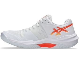 Женские кроссовки для бадминтона/сквоша Asics Sky Elite FF 3 - white/vivid coral