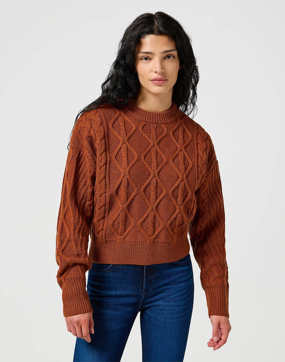 Джемпер женский WRANGLER CABLE KNIT SWEATER