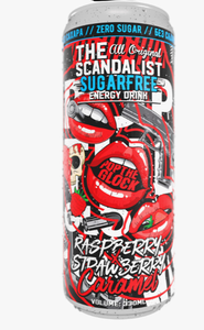 НАПИТОК ЭНЕРГЕТИЧЕСКИЙ THE SCANDALIST ENERGY DRINK POP THE GLOCK БЕЗ САХАРА 330МЛ