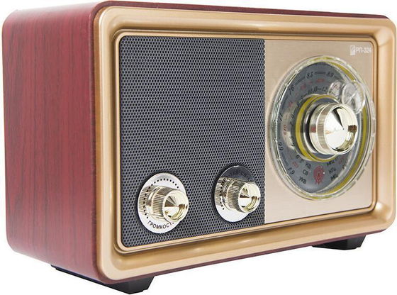 Сигнал БЗРП РП-324 УКВ 64-108МГц СВ КВ бат. 2*R20 220V USB/microSD/AUX лупа Радиоприемник