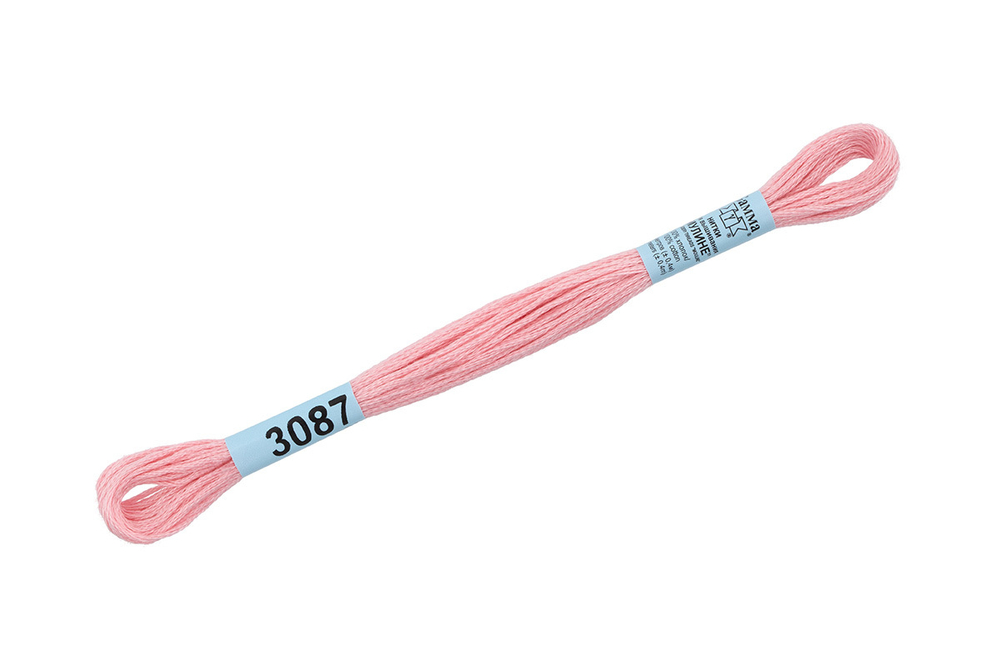 Мулине  "Gamma", 100% хлопок, 8 м, №3087