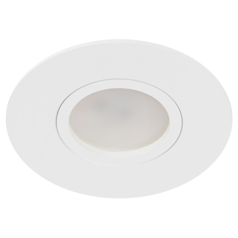 Встраиваемый светильник алюминиевый ЭРА KL83 WH MR16/GU5.3 белый