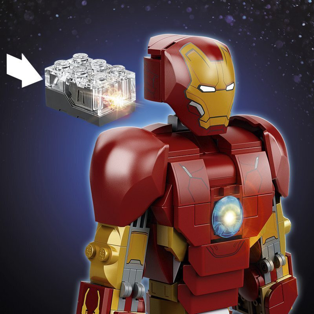Lego 76203 Super Heroes Механическая броня Железного человека