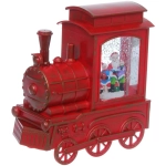 Сувенир с подсветкой «Паровозик новогодний» 16*6.5*17 см, цвет микс (питание от USB и батареек)