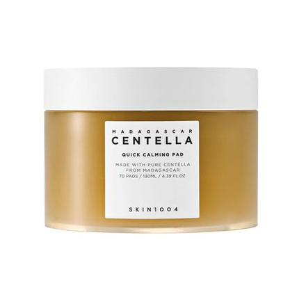 Skin1004 Пэды пропитанные успокаивающим тонером с 49% центеллыMadagascar Centella Quick Calming Pad