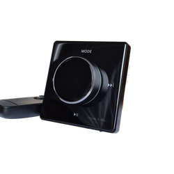 Сенсорная панель управления Steamwater NOISE black (Черный c дисплеем, в комплекте с ПДУ, управление на 4 акустических динамика)