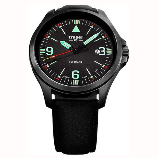 Швейцарские тактические часы Traser P67 OFFICER PRO AUTOMATIC BLACK 108075