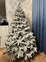 Заснеженная елка «Камчатская» (Литая+пвх) 180 см / 1.8 м