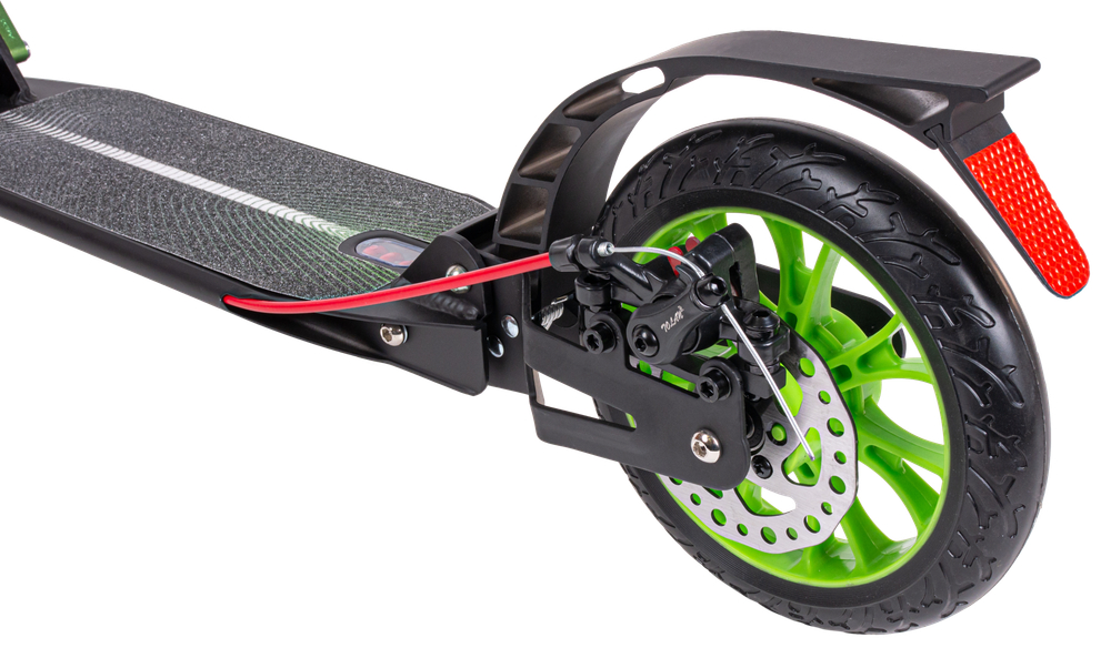 Городской самокат Tech Team City Scooter Disk Brake 2023 green