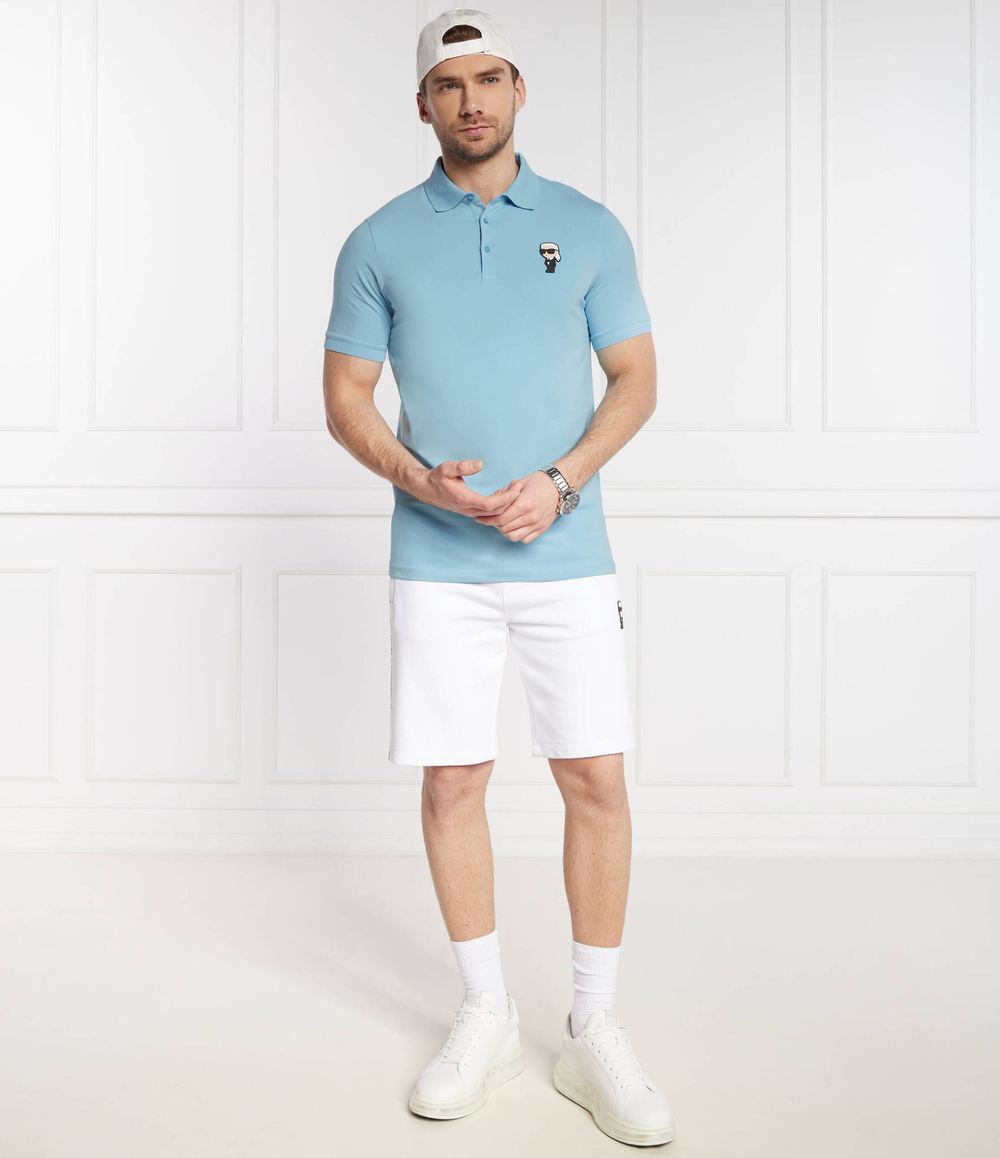 Поло Karl Lagerfeld - голубой(745022 542221)