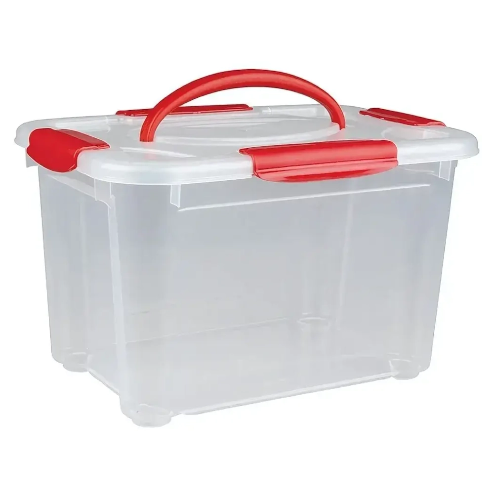 ЯЩИК УНИВЕРСАЛЬНЫЙ КРИСТАЛЛ С РУЧКОЙ XXS 5,5Л бесцветный