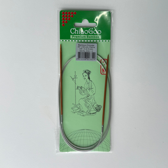 Спицы круговые бамбуковые, ChiaoGoo