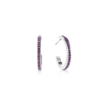 Серьги Coeur de Lion Amethyst-Silber 0139/21-0843 цвет серебряный, розовый