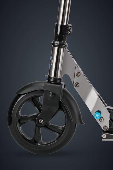 Самокат Micro Classic неохром черный