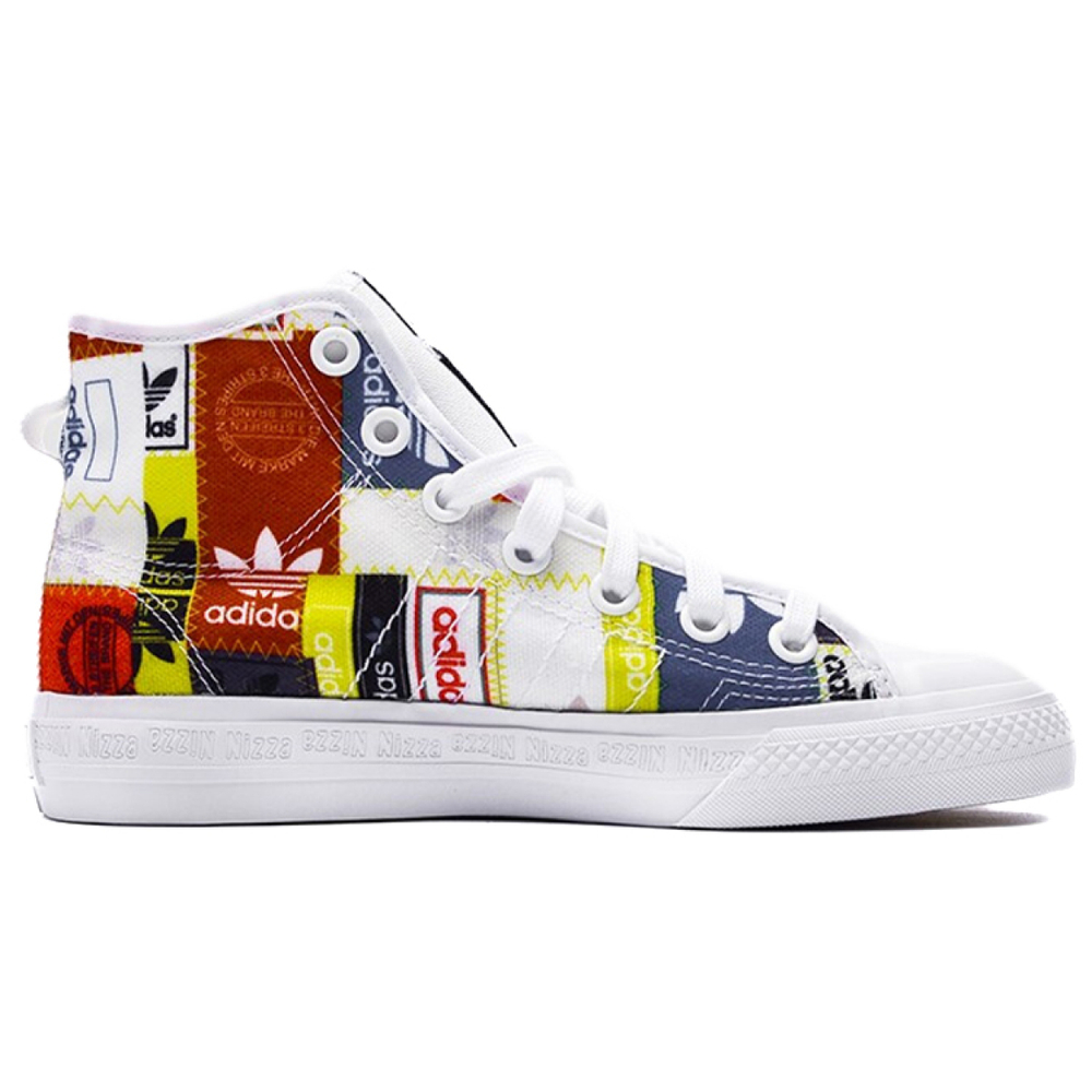 Кроссовки Adidas Originals Nizza High RF Logo Patches
