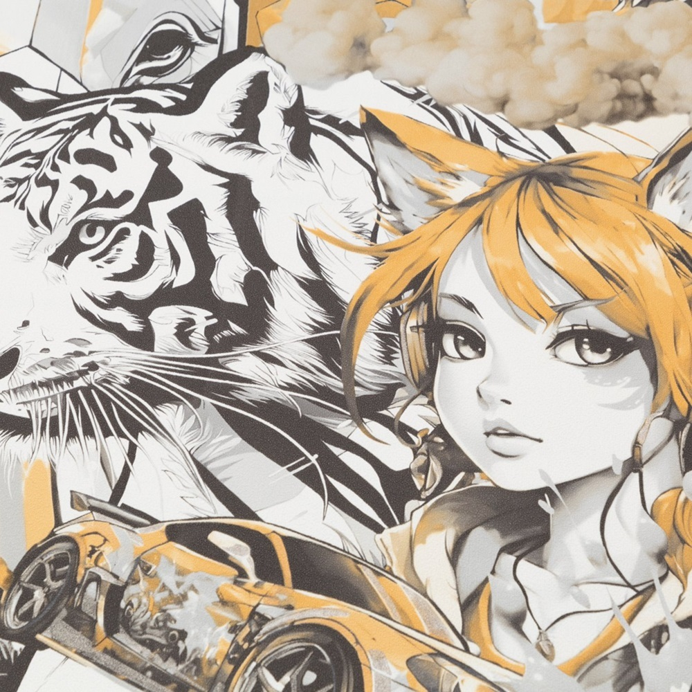 Обои виниловые HC72283-49 PALITRA HOME Anime, сюжетный рисунок размер 1.06 х 10.05 м