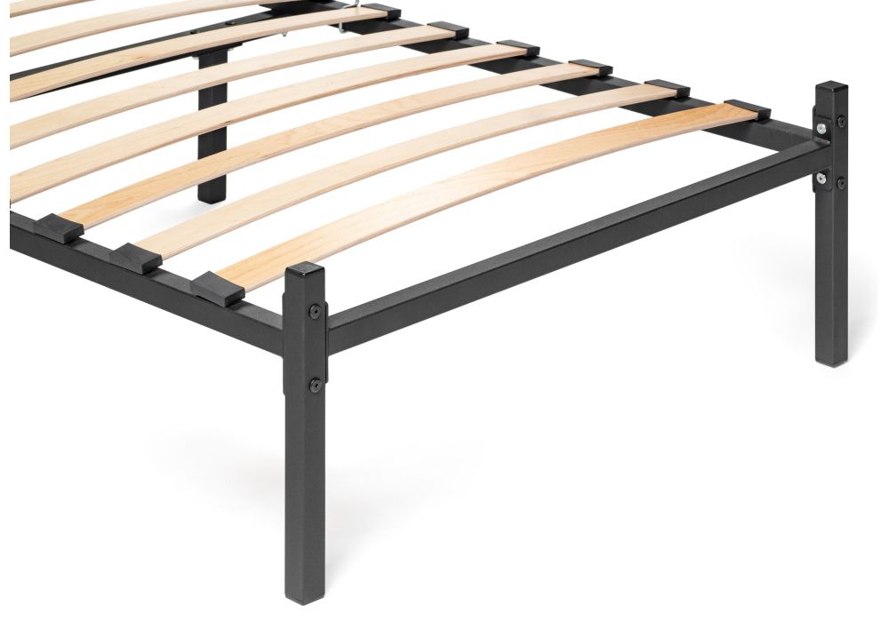 Односпальная кровать Фади 90х200 черная