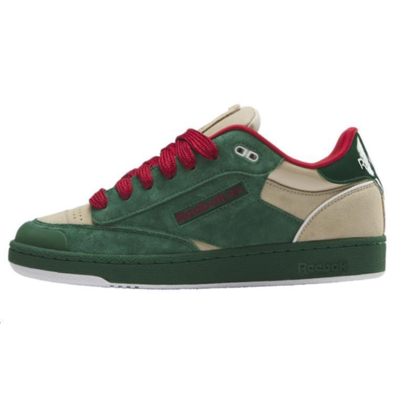 reebok Кроссовки для скейтбординга Low Top Зеленые Унисекс