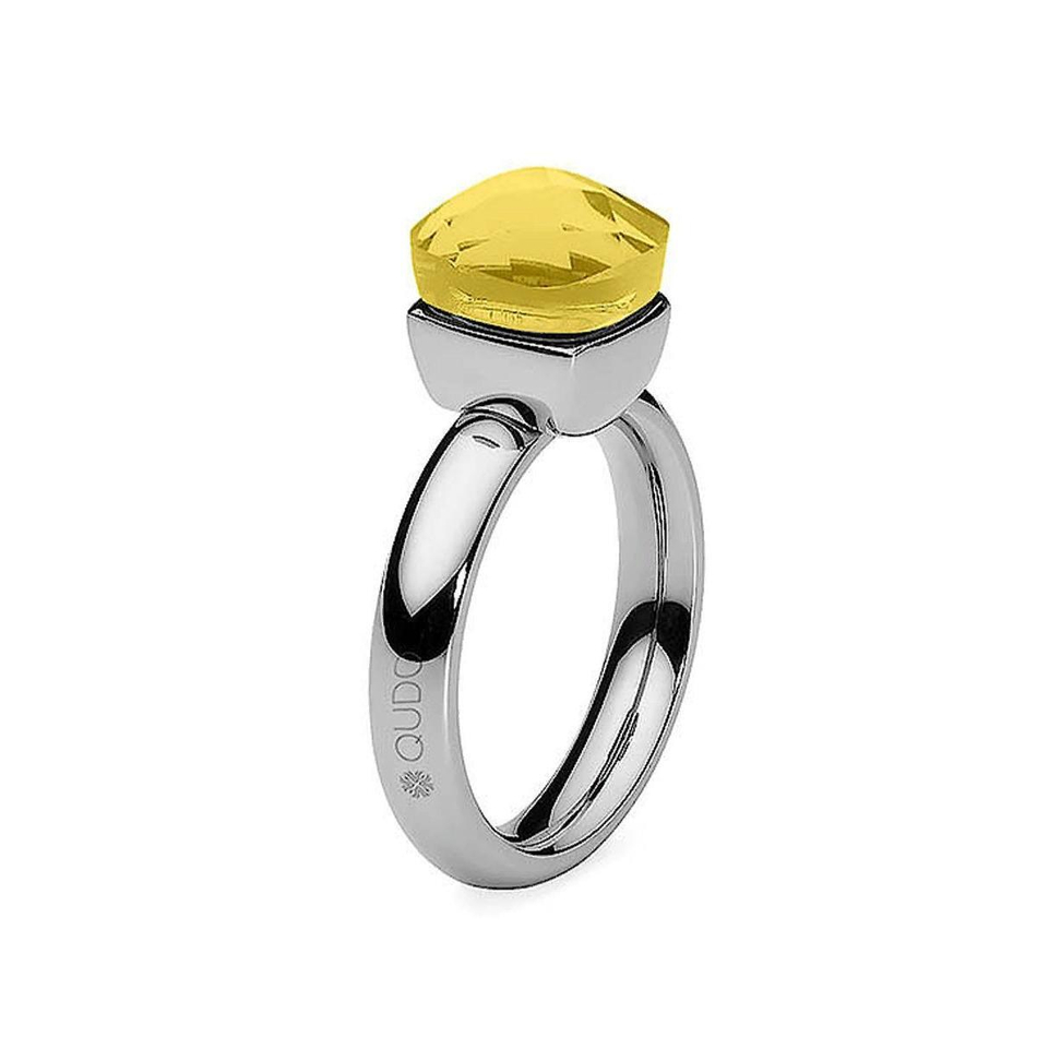 Кольцо Qudo Firenze citrine 16.5 мм 611691/16.5 BR/S