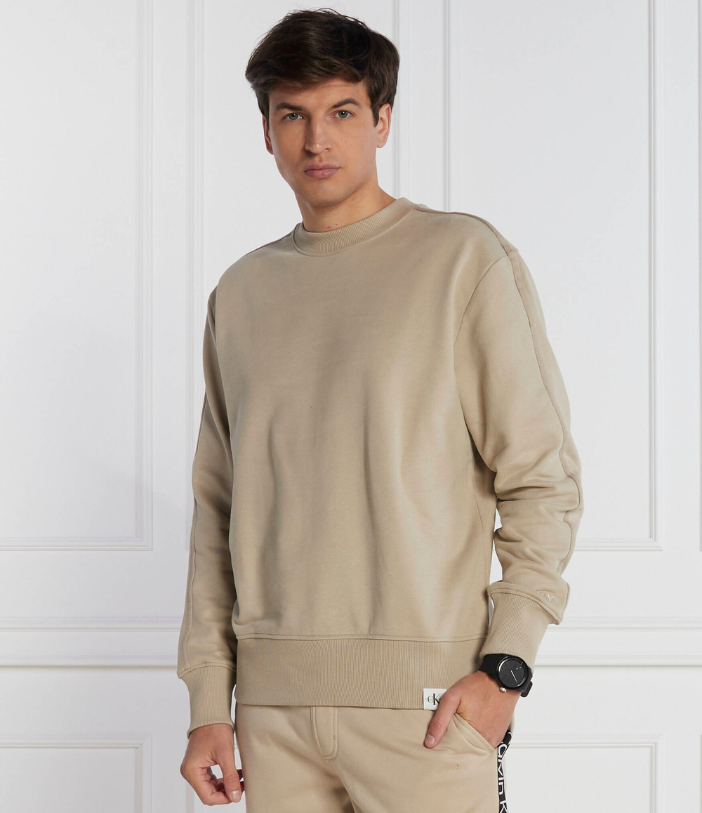 Худи WOVEN TAB CALVIN KLEIN JEANS - бежевый(J30J324531)