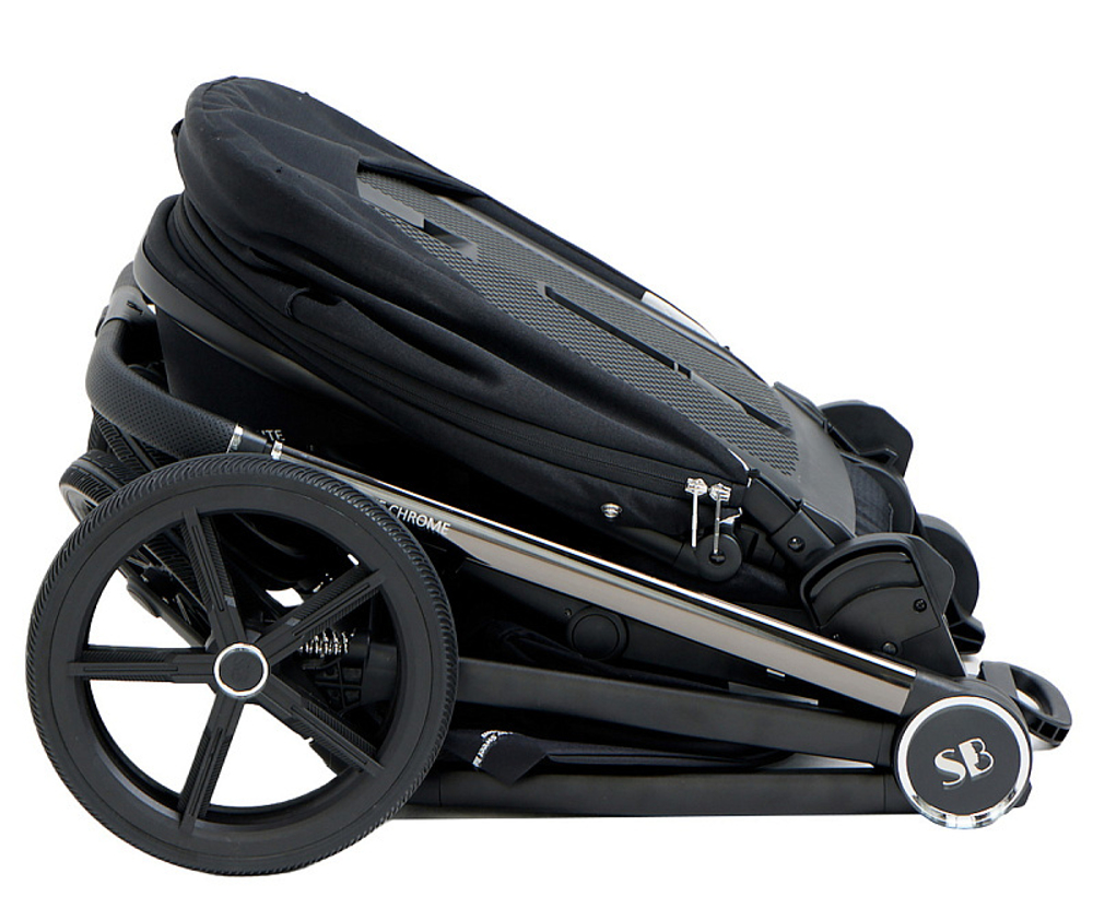 Детская коляска Sweet Baby Elegante 2 в 1 Chrome Black
