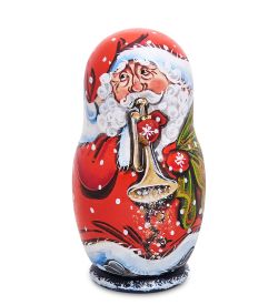 Народные промыслы МР-13/ 4-G Матрешка 5м «Семейка Деда Мороза»