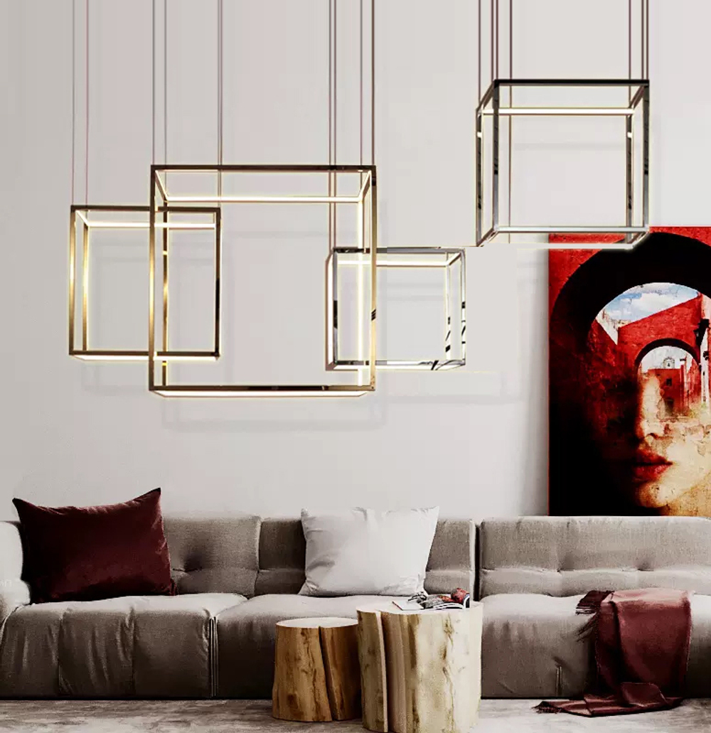 Pendant design lamp  Cube-X by Aromas del Campo
