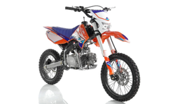 Питбайк Apollo RFZ START 125L 17х14 Оранжевый