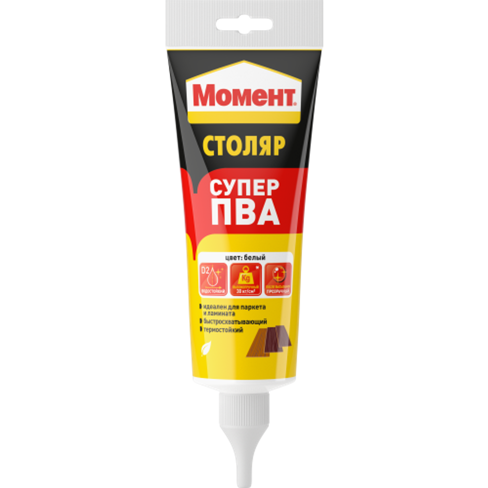 Клей Момент 3000291 Супер ПВА в тубе 125 гр. ШБ | Клеи бытовые и универсальные