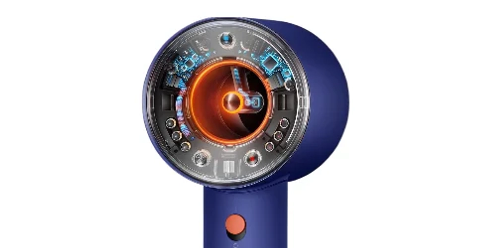 Фен Dyson Supersonic Nural HD16, синий/оранжевый (Vinca blue/Topaz )