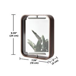 Фоторамка двухсторонняя Bellwood, 19х24, орех