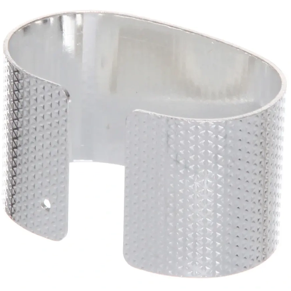 Набор колец для салфеток 6шт «Ампир» 5,5*3см, серебро