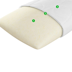 Подушка для сна из латекса 9, 50x70