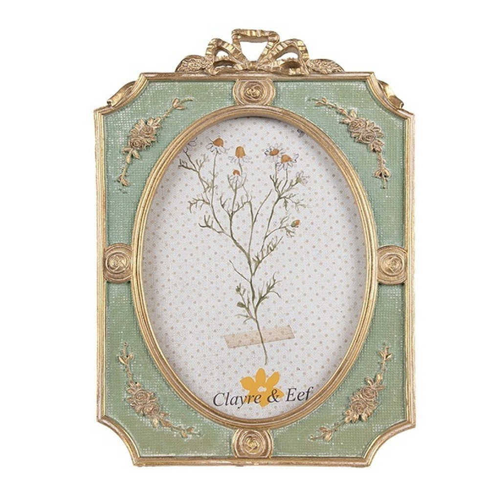 Фоторамка "Античная мята" 16x2x24см (Фото 13x18см)