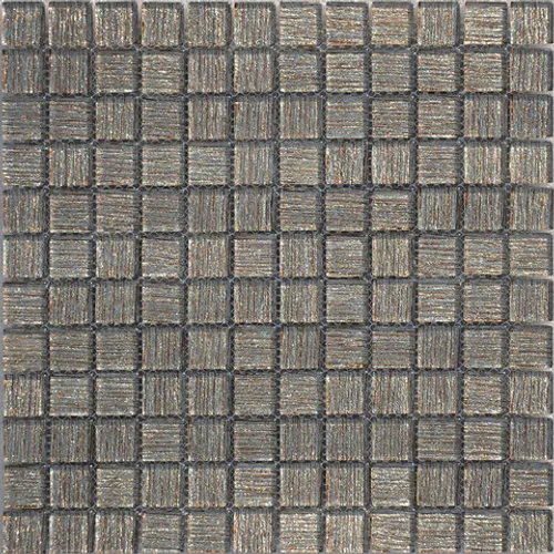 Мозаика стеклянная Bronze Satin 23x23x4 (ПУ) Silk Way золото коричневый