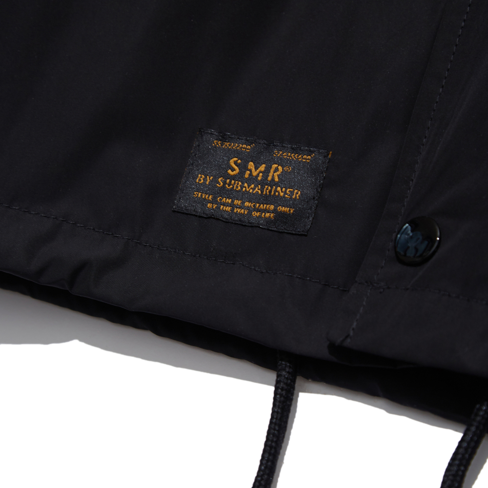 Coach Jacket Black "SMR ARMY"