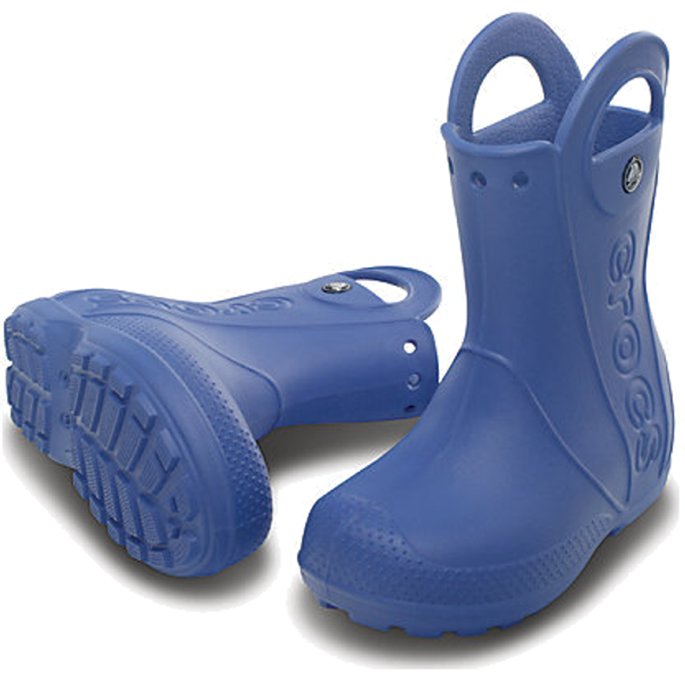 Сапоги Crocs Handle It Rain Boot Синие (Брак)
