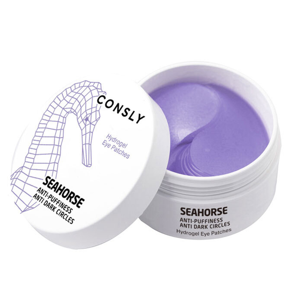 Consly Патчи гидрогель.с экстр.морс.конька 60шт