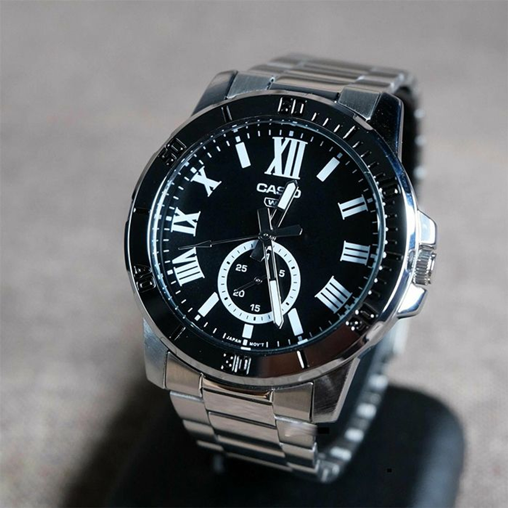Мужские наручные часы Casio Vintage MTP-VD200D-1B