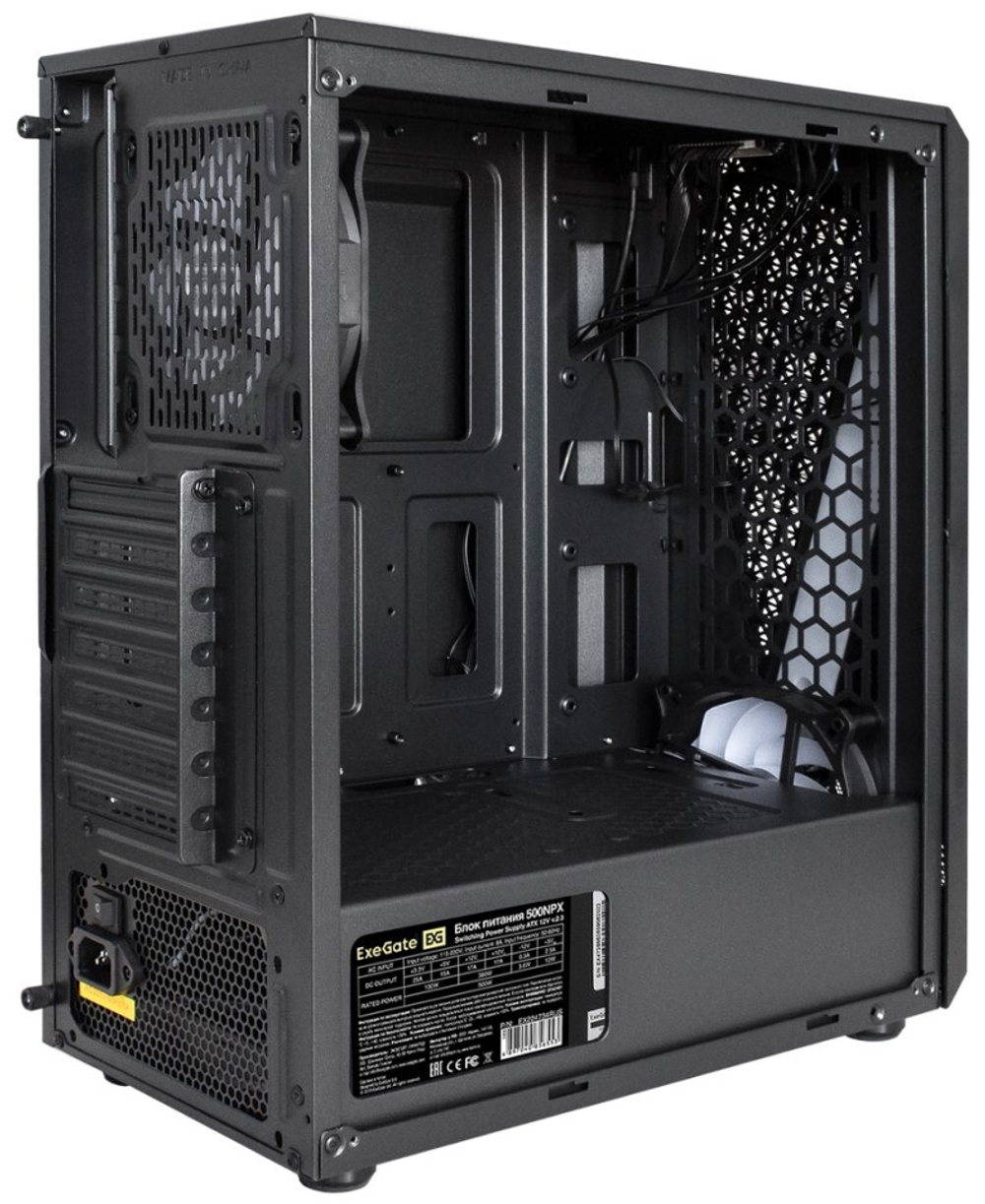Корпус ATX Exegate EVO-8225-NPX500