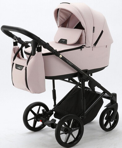 Детская коляска Adamex Zico 2 в 1 Z-TK23 РОЗОВ.ТК