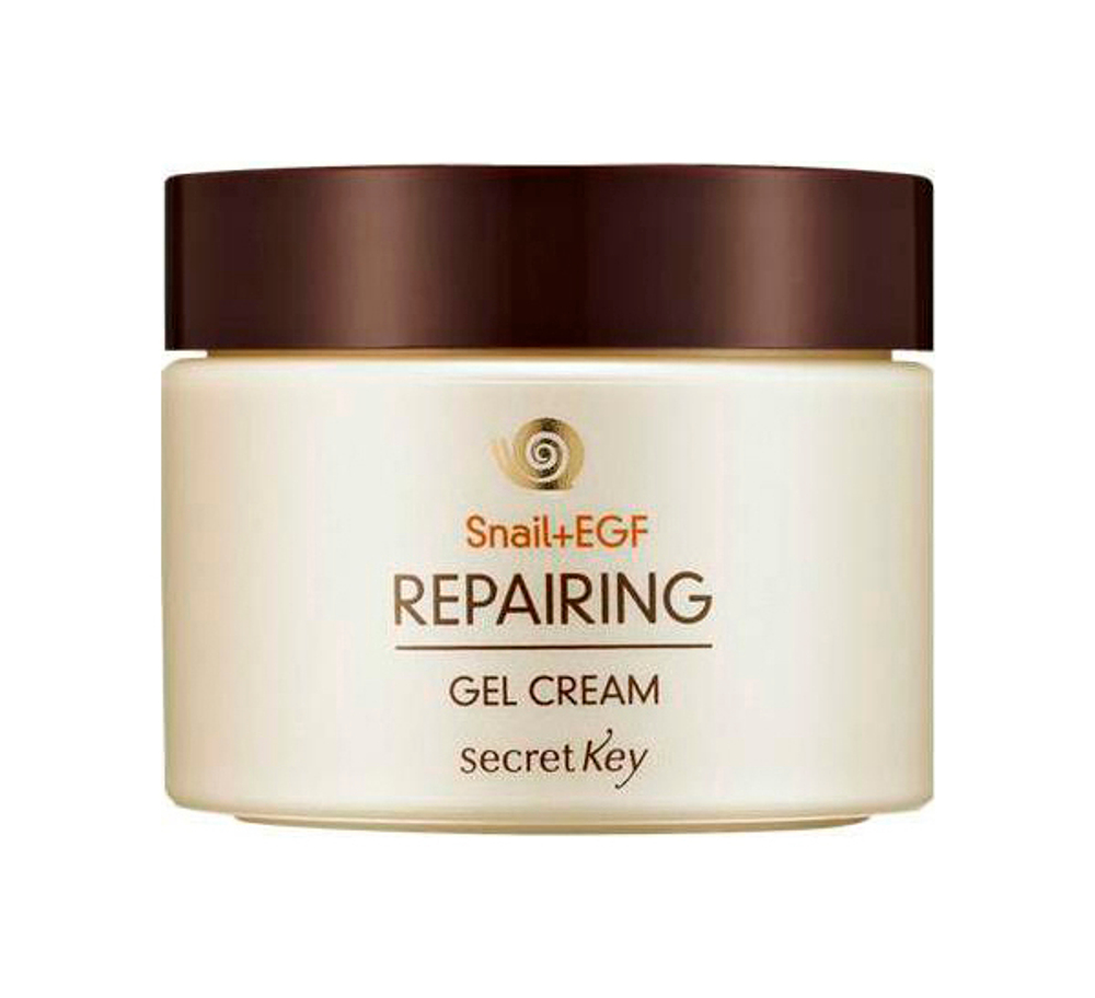 Восстанавливающий крем для лица с муцином улитки Secret Key Snail Repairing Cream, 50 мл