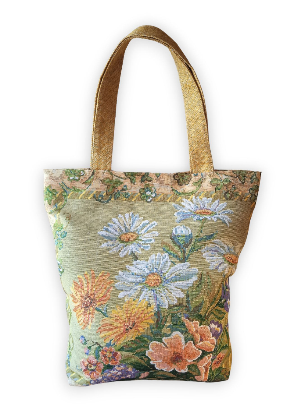 Гобеленовая сумка Летний сад (39х39х12)