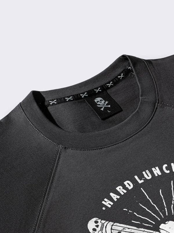 Лонгслив Fork and Knife черный - фото 19