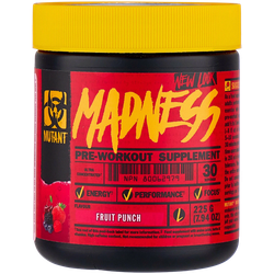 MUTANT Madness 225 g , Предтренировочный комплекс