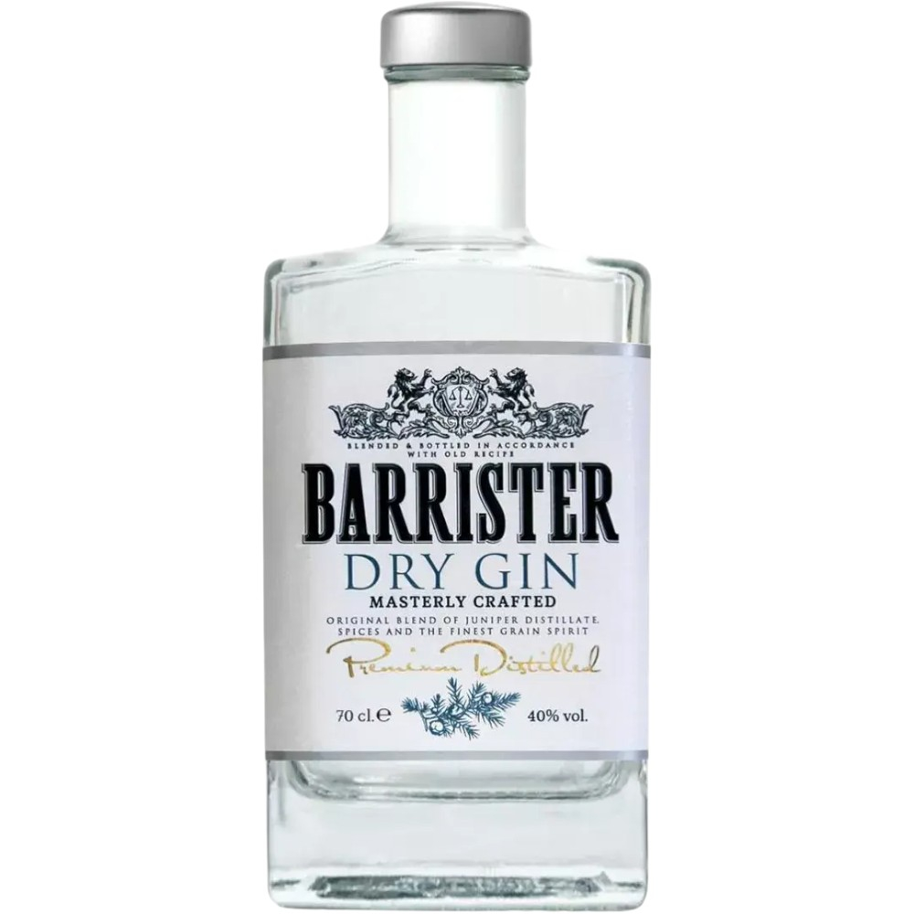 Джин Barrister Dry Gin, 0,7 л.