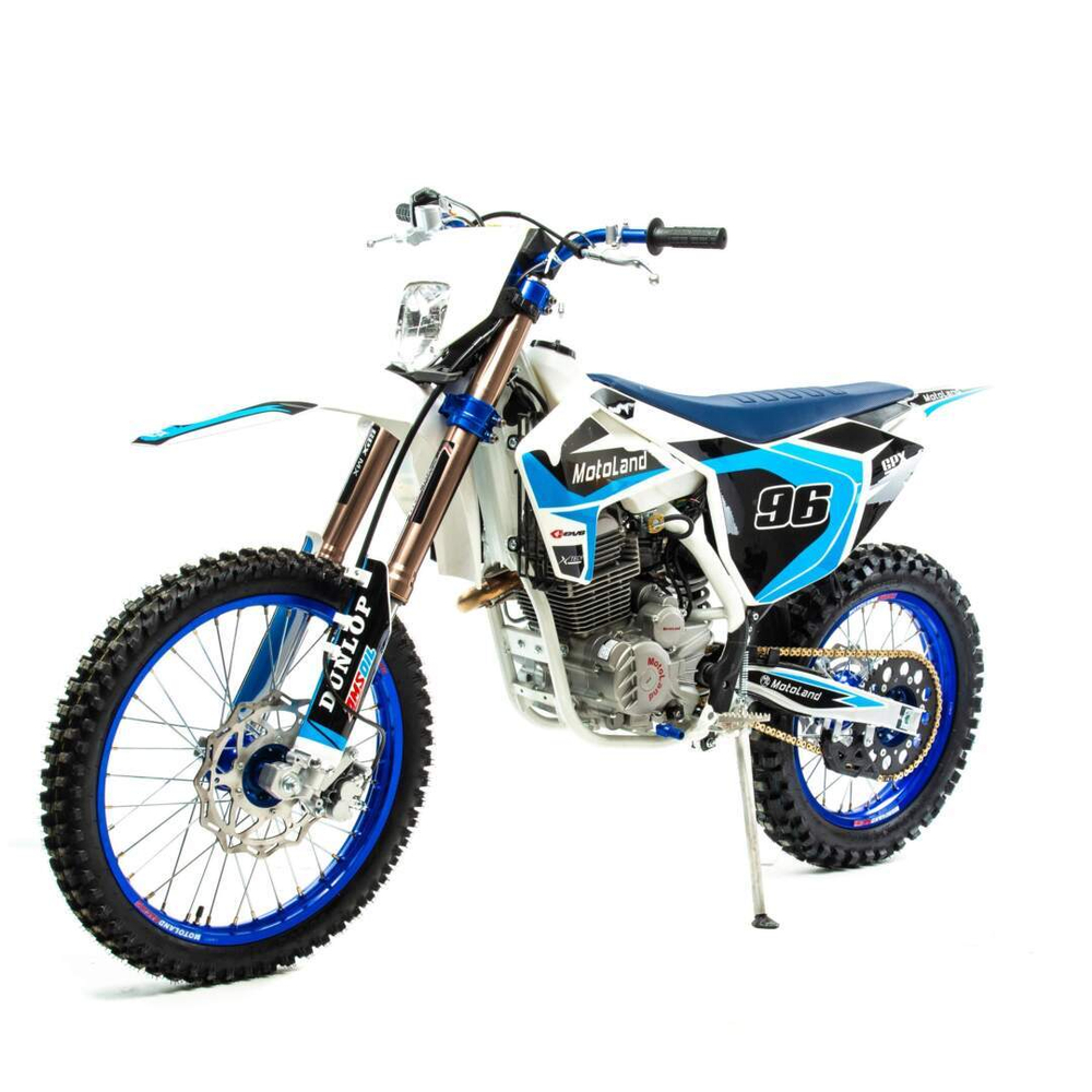 Кроссовый мотоцикл Motoland XT 250 ST 21/18 (172FMM) Синий 21/18
